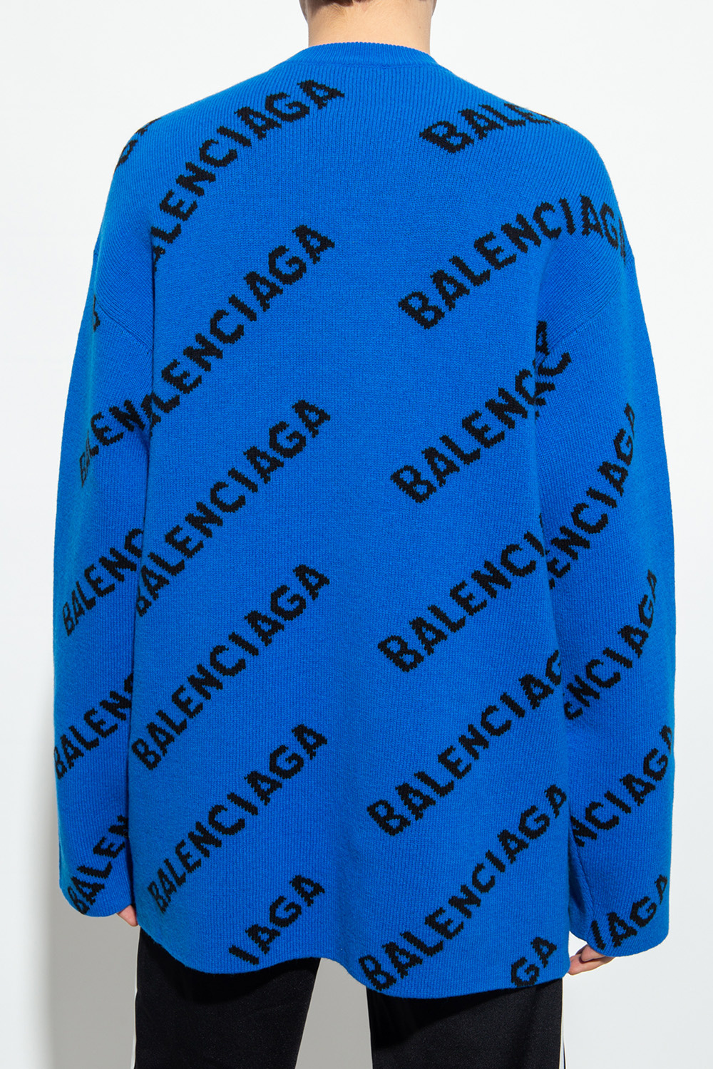 Blue 2025 balenciaga sweater